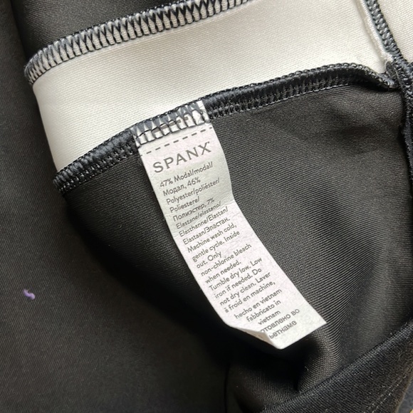 SPANX AirEssentials Side Stripe Tank Midi Dress, SIZE XS 1007 - Picture 7 of 7